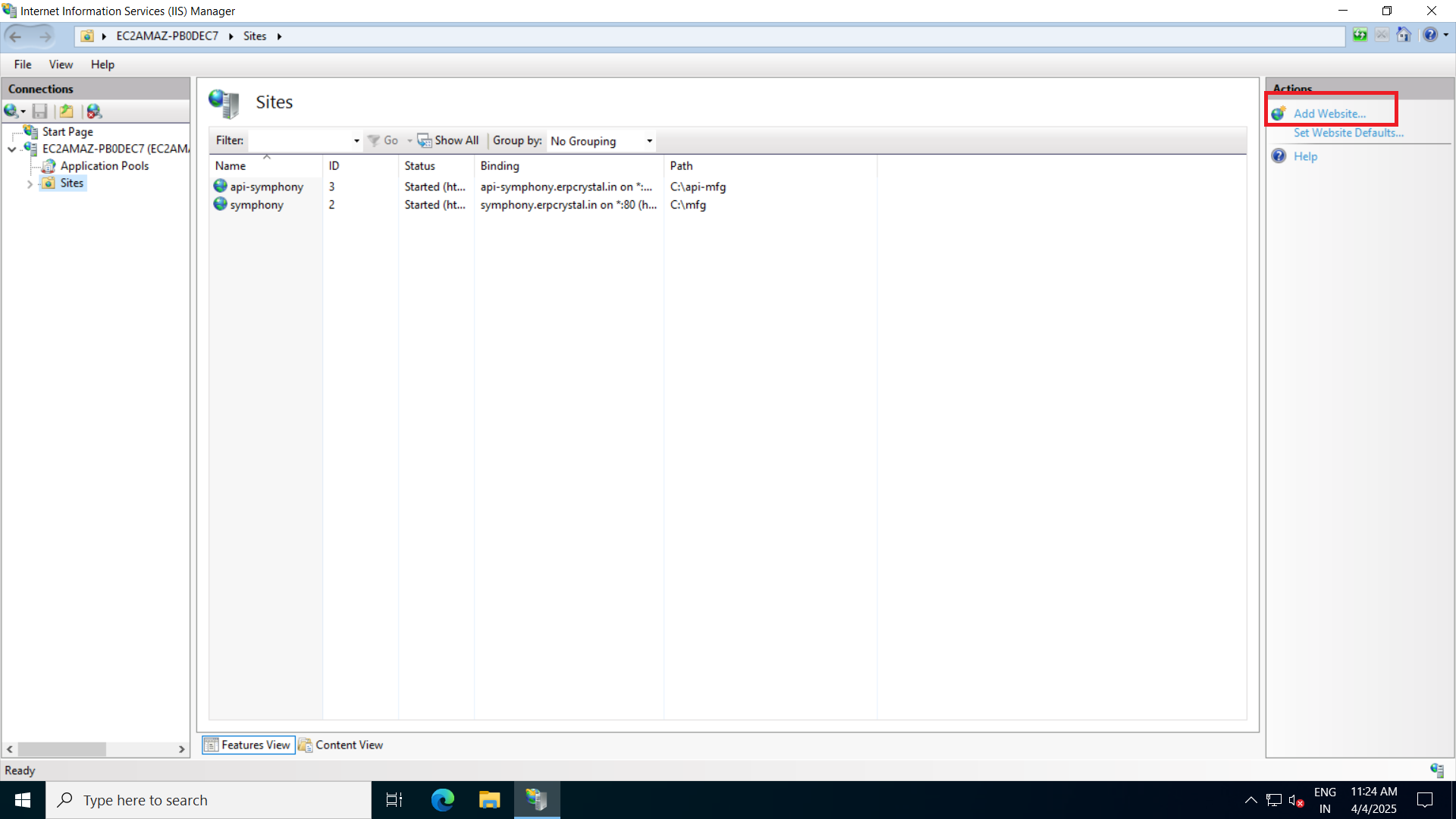 Navigate to System Tools