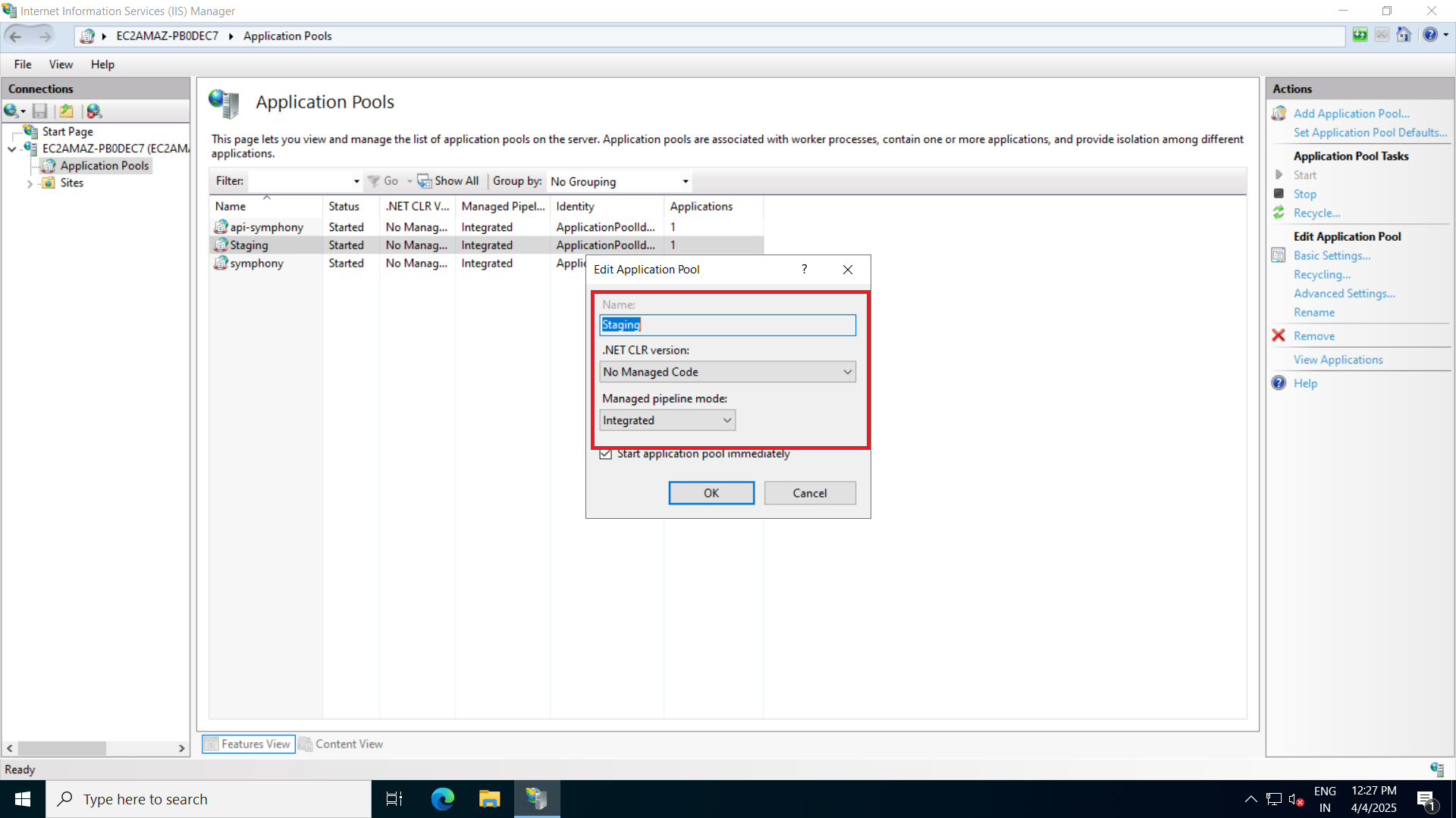 Navigate to System Tools