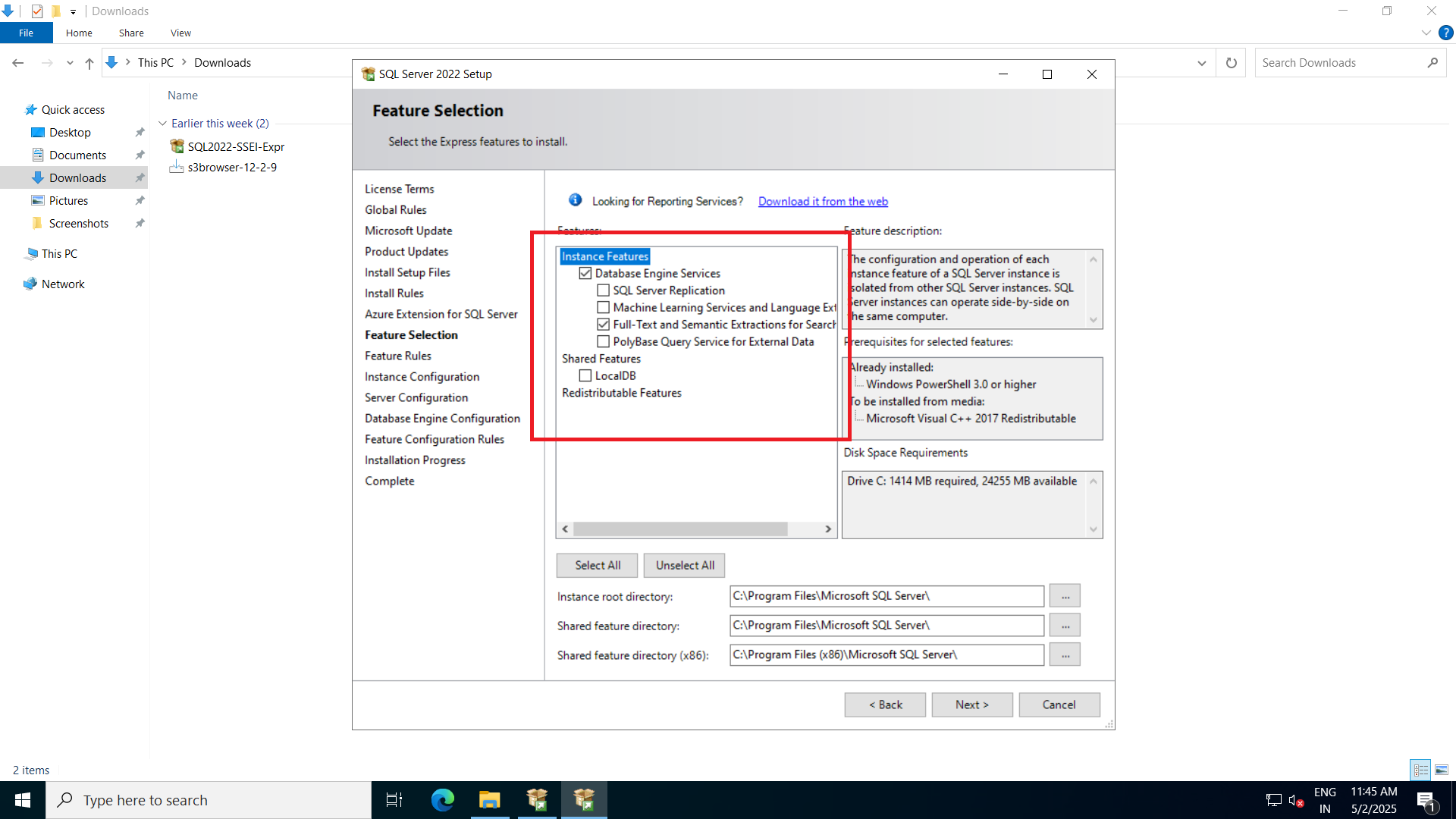 Navigate to System Tools