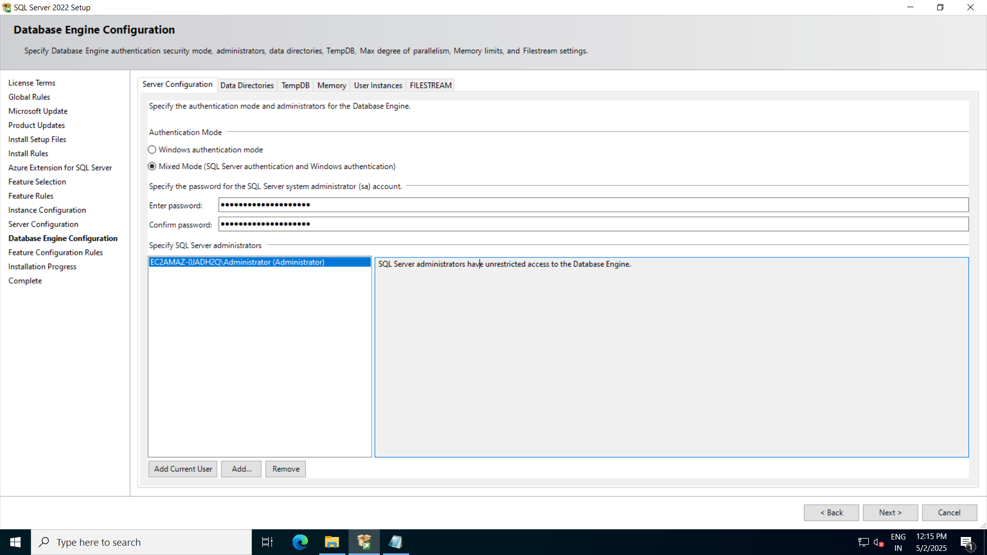 Navigate to System Tools