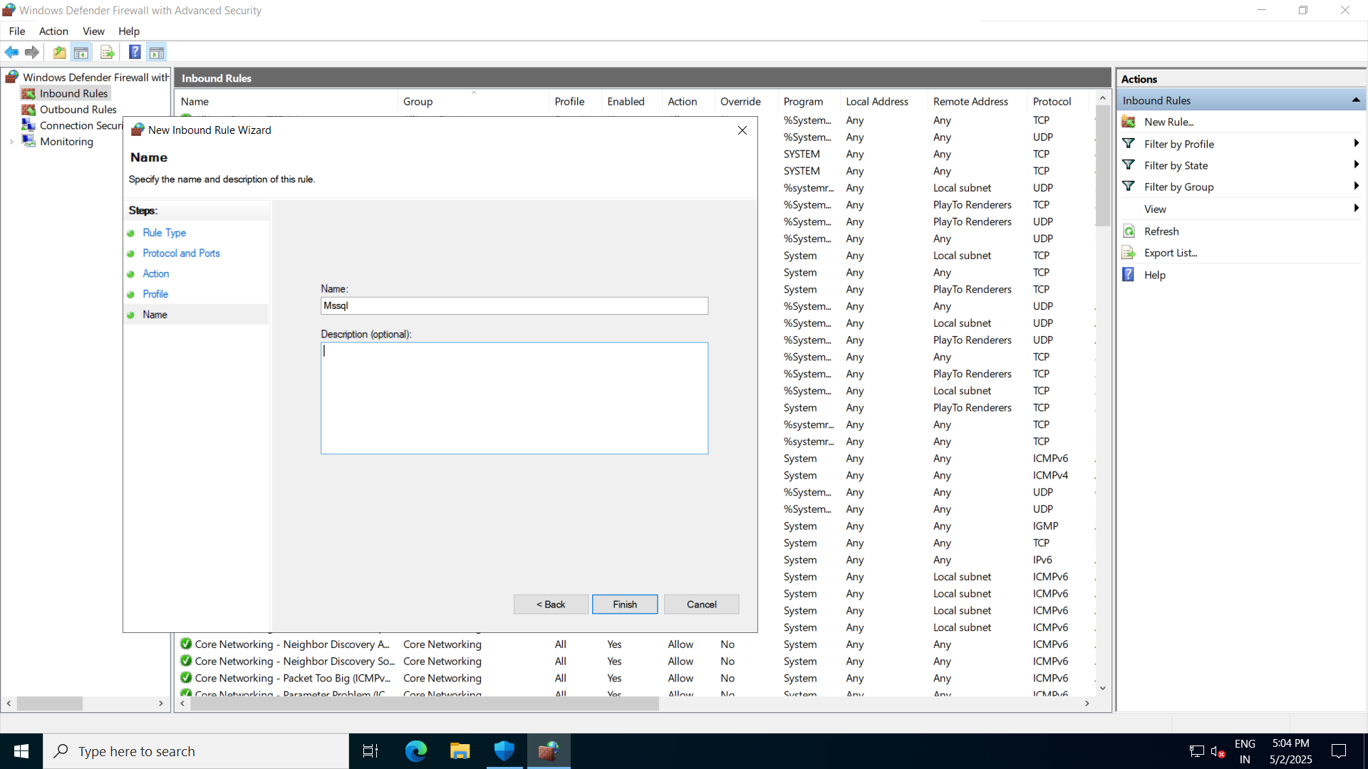 Navigate to System Tools